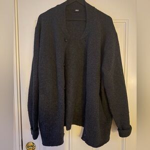 Uniqlo Dark Gray Cardigan